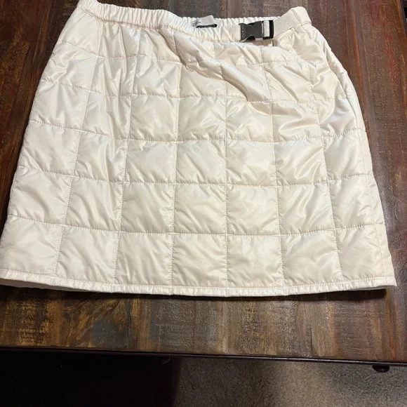 Tory Burch cream puffer skirt - Picture 1 of 2